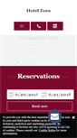 Mobile Screenshot of hotelzora.net